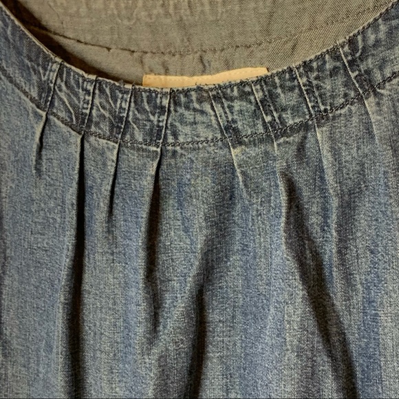 Women’s Fossil Double Pocket Denim Tank Dress - Picture 9 of 16